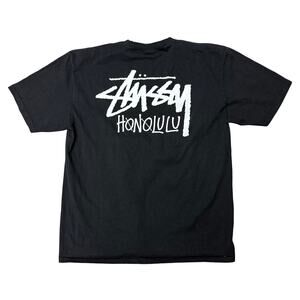 Stussy Honolulu Exclusive Logo Tee Black X-Large